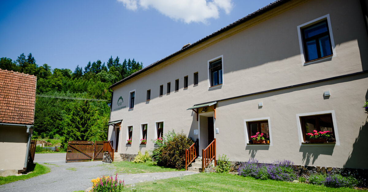 Penzion Starý Pivovar in Křtiny, Czech Republic